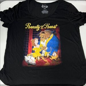 Disney beauty and the beast tee
